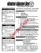 North Valley Tryout Flyer- Page1.png (175436 bytes)